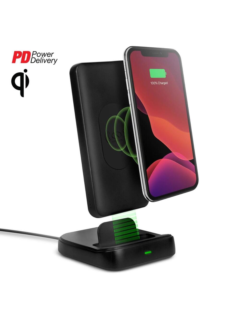 Core 2-in-1 Charging Dock + 10,000mAh  10W iPhone & Android Wireless